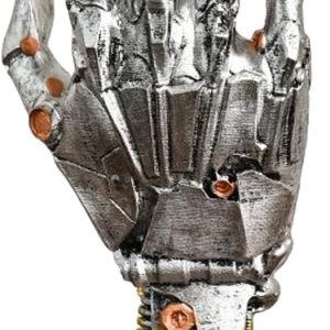 Creative Mechanical Hand Staue, Cyberpunk Mechanical Hand, Gaming Controller Holder Stand, Headphone Holder, Necklace Holder, Robot Hand Sculpture, Hand Crafts, Realistic Hand Figure Decor(Multi-color