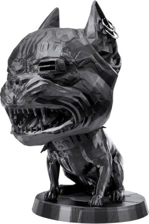 3D Printed V's Dashboard Dog Statue for Desktop Ornaments, Room Decoration (Large)